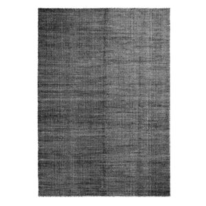 Hay - Moiré Kelim gulvtæppe, sort - 170x240 cm.