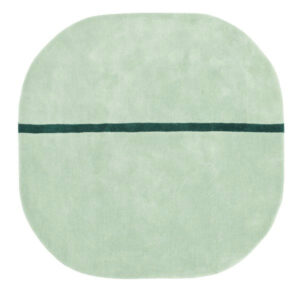 Normann Copenhagen - Oona Carpet, mint - 140 x 140 cm.