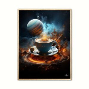 Plakat med Kaffeastral Odyss? 21 x 29,7 cm (A4)