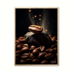 Kaffebnnen - Den eneste ene - Kaffe plakat 21 x 29,7 cm (A4)