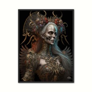 Plakat med Baroque Queen Plakat No. 3 - Barok 21 x 29,7 cm (A4)