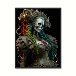 Plakat med Baroque Queen Plakat No. 5 - Barok 21 x 29,7 cm (A4)