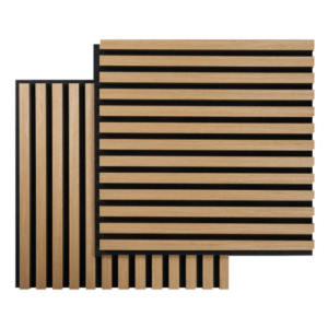 Fibrotech Square akustikpanel 22x520x520 mm light oak - pk á 2 stk.