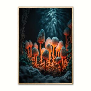 Fortryllet Svampe plakat Nr. 6 21 x 29,7 cm (A4)