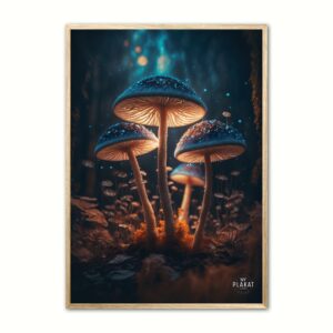 Fortryllet Svampe plakat Nr. 7 21 x 29,7 cm (A4)