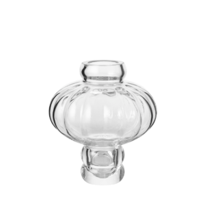 Balloon vase #02, clear - H:20 cm.