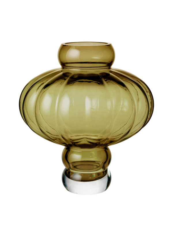 Balloon vase #03, Olive - H40 cm.