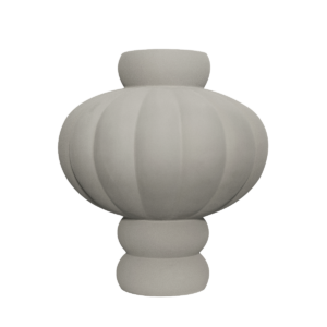 Balloon vase #03, sanded grey - H:40 cm.