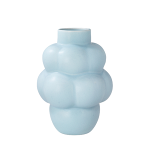 Balloon vase #04 Petit, Sky Blue - H18 cm.