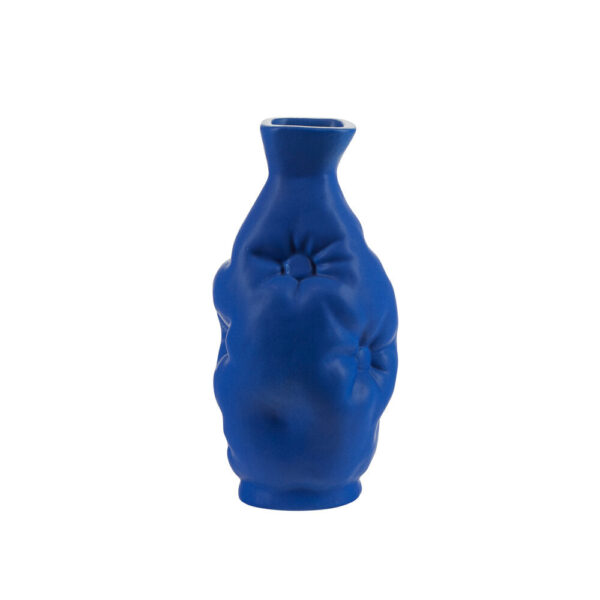 Cushion vase, Bright Blue - H21 cm.