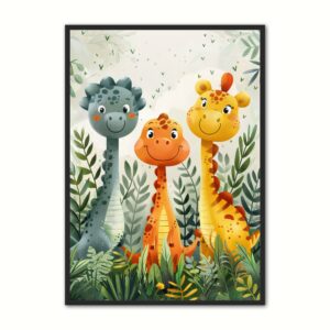 Dinosaur Plakat 7 - Brneplakat 21 x 29,7 cm (A4)