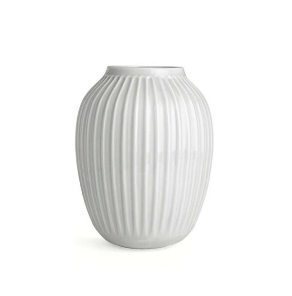 Hammershøi vase, hvid - H: 25cm