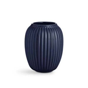 Hammershøi vase, indigo - H: 20 cm.