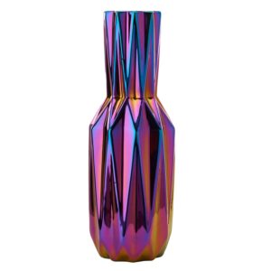 Oily Folds vase, L - multi