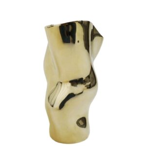 Ostrea 25 vase - Brass