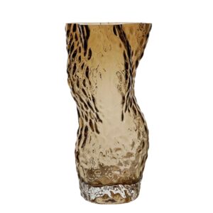 Ostrea Rock Glass vase - Smoke