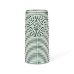 Pipanella Lines vase, grøn - 18,1x8,5 cm