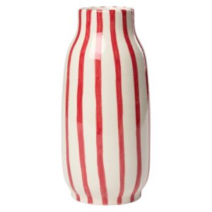 Stripes Big vase - rød