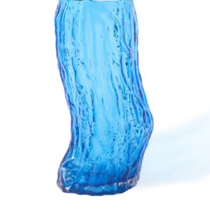 Tree Log vase, Dark Blue - medium