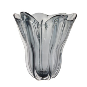 Wave vase, grå - H32cm