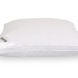 Dunfiber allergivenlig hovedpude - 60x63 cm - Mellem - Zen Sleep