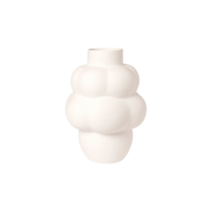 Balloon Vase #04, Petit Raw White - H:18