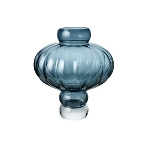 Balloon #03 vase, blå - H40 cm.