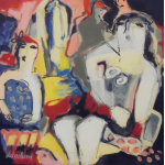 Ellen Lundum 40x42 Cm (Solgt På Brugtmoms Ordning)