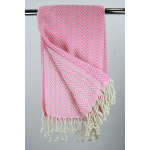 Hamam Double sided Sildeben lys rød, lille eller stor - 100 * 180 cm