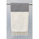 Montreal Hamam sildeben sort - 50*100cm