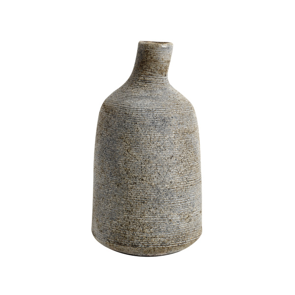 Stain vase, stor - grå