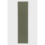 Acupanel Linoleum 3000x600 Olive 4184 Sort MDF - Sort Filt - Akustikpanel