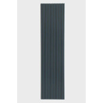 Acupanel Linoleum 3000x600 Smokey Blue 4179 Sort MDF - Sort Filt - Akustikpanel