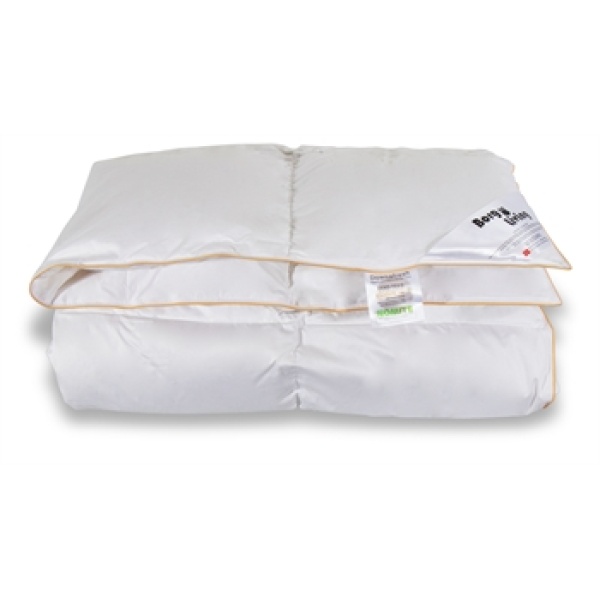 Dobbeltdyne 240x220 cm 100% gåsedun - Helårsdyne - Borg Living king size gåsedunsdyne