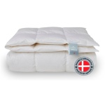 Dobbeltdyne 240x220 cm - Moskusdun dyne - Femø dynen - Helårs king size dyne - Quilts Of Denmark