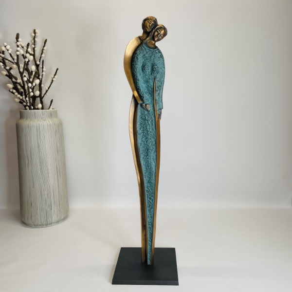 Drømme - skulptur i ægte bronze
