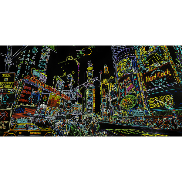 Fleshdancer neon af Artpusher