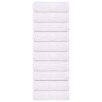 Håndklæder 10 stk. 30x30 cm 360 g/m2 100 % bomuld hvid