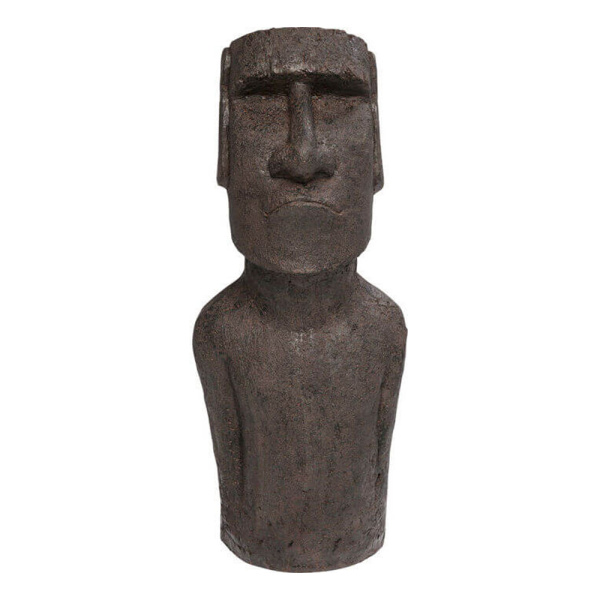KARE DESIGN Easter Island skulptur - håndlavet stentøj, 80 cm