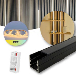 LED til Akustikpanel - CCT - 120cm - Inkl. Controller & Profil
