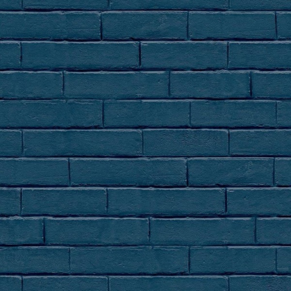 Noordwand tapet Good Vibes Brick Wall blå