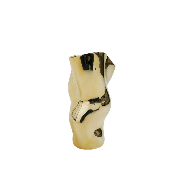 Ostrea 25 Vase, gold fra Hein Studio
