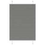 Plisségardin Antracit 100x150 cm Stofbredde 99,4 cm Polyester