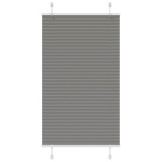 Plisségardin Antracit 70x150 cm Stofbredde 69,4 cm Polyester