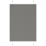 Plisségardin Antracit 90x150 cm Stofbredde 89,4 cm Polyester