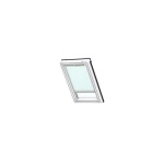 Velux Mørklægningsgardin Hvid- Alu Skinner Dkl Mk04 1025s