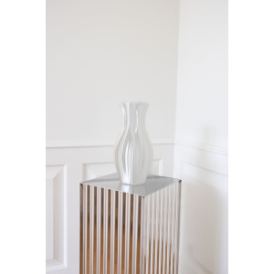 Bloom vase, Ivory - H30 cm.