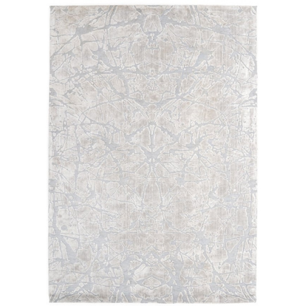 Faune tæppe i polyester og viskose 230 x 160 cm - Grå