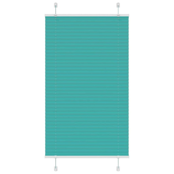 Plisségardin Benzin Grøn 80x150 cm Stofbredde 79,4 cm Polyester
