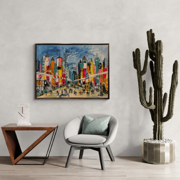 Poul Spanggaard 120x90 (Solgt På Brugtmoms ordning)